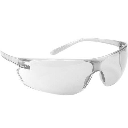 Pip Zenon Ultra-Lyte(TM), Safety Glasses, Anti-Fog & Anti-Scratch, Clear Lens, Clear Frame, Frameless 250-14-0520