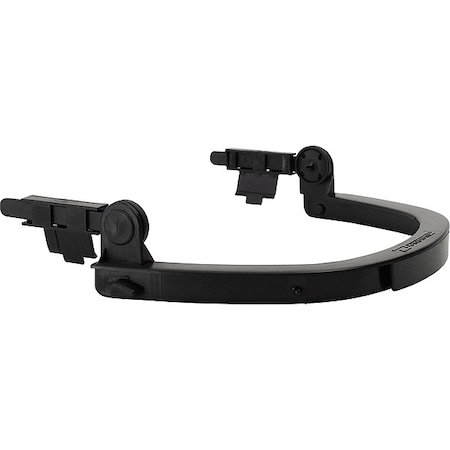 Pip FaceShieldBracket, Blk, Plastic, SingleCrwn 251-EPB101