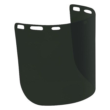 Pip Face Shield Visor, Green Visor, 8 in Height 251-01-7315