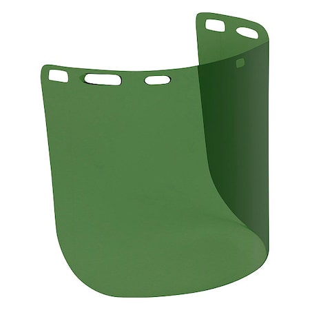 Pip Face Shield Visor, Green Visor, 8 in Height 251-01-7311