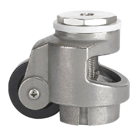 Wmi Leveling Caster, Stainless Steel, Load Rating: 1100 lb. WMSPIN-120S