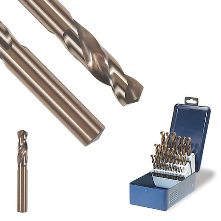 Walter Surface Technologies Stub Drill Hss Sst, 135deg 19/64" 01H119