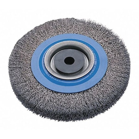 Walter Surface Technologies Wire Wheel Brush Crimped 8"x1" 13B180