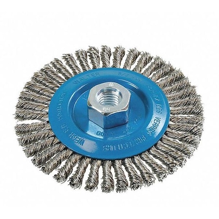 Walter Surface Technologies Stringer Bead Wheel Brush Knot 5"x1/4" 13K514