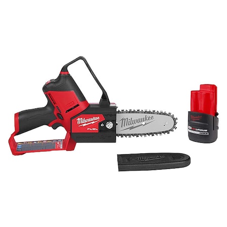Milwaukee Tool Pruning Saw and Battery 2527-20, 48-11-2425