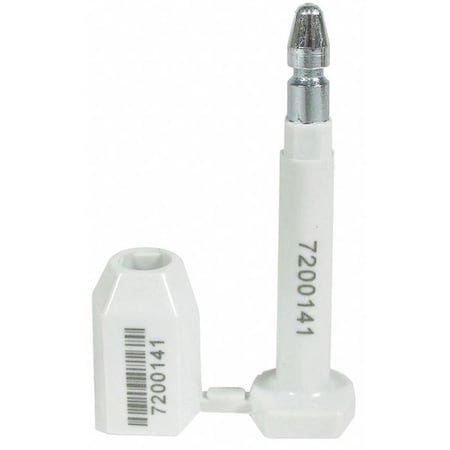 Standard Bolt Seals Standard Bolt Seal, 8mm, White, PK10 MS-B7W-10