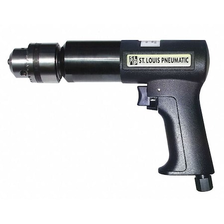 St Louis Pneumatic Reversible Low Speed Drill, 1/2" SLP-84250