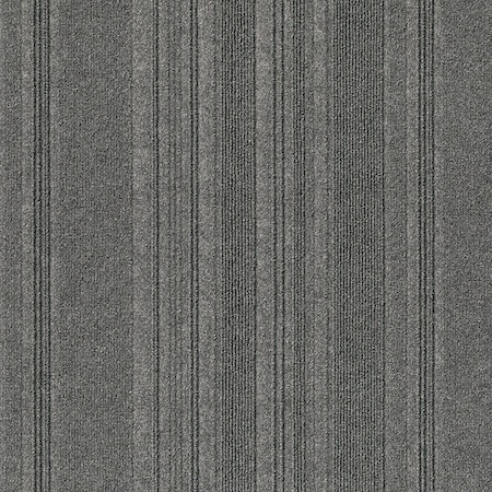 Foss Floors Couture 24" x 24" N66 Sky Grey Carpet Tiles - 15PK 7SDMN6615PK