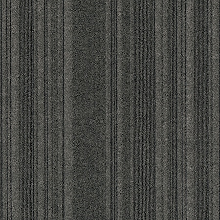 Foss Floors Couture 24" x 24" N09 Black Ice Carpet Tiles - 15PK 7SDMN0915PK