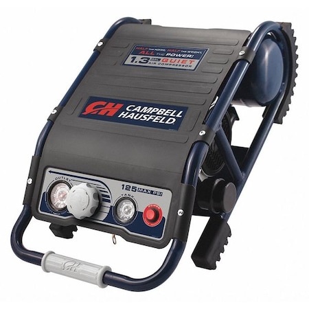 Campbell Hausfeld Electric Compressor, Quiet, 1.3 gal. DC010500