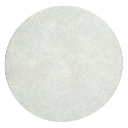 3M Carpet Bonnet Pad, White, 20 in, PK5 08607