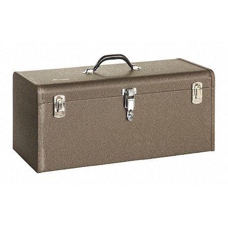 Kennedy Tool Box, Hand-Carry, Tote Tray, 24", Steel, Red, 24-1/8" W x 8-5/8" D x 9-3/4" H K24B