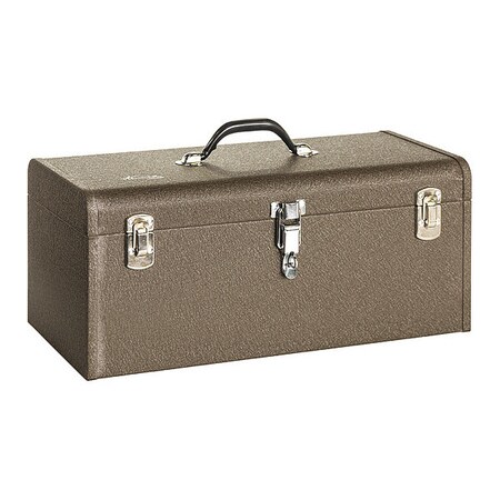 Kennedy Tool Box, Hand-Carry, Tote Tray, 20", Steel, Brown, 20-1/8" W x 7-1/8" D x 7-1/4" H 5220B