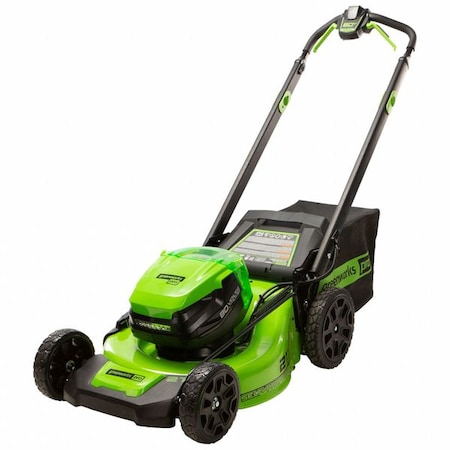 Cordless Lawn Mower,Cutting Width 21 -  GREENWORKS, 2541302VT
