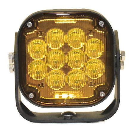 Jetco Hvy Construction Drvng Lamp, Amber, 5"X5" 123-LED95000A-8