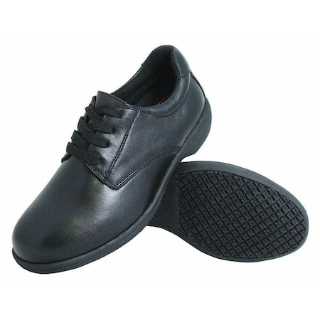 Genuine Grip Women's Women's Comfort Oxford Shoes, 8 M, Black 420-8M