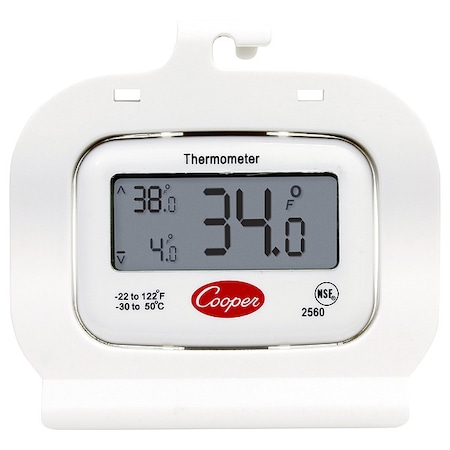 Cooper-Atkins Food Srvc Thrmomtr, Frdg/Frzr, -22 to122 F 2560