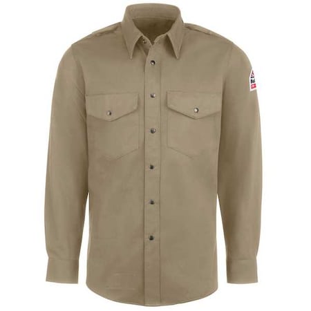 Bulwark Men's Flame-Resistant Shirt, 7.7 cal/sq cm, 2XL, Excel FR(R) SES2TN LN XXL