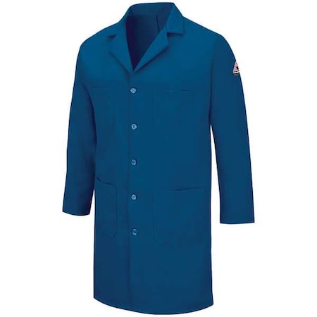 Bulwark FR Lab Coat, Nomex(R) IIIA, 4 Pockets, Buttons KNL2RB RG L