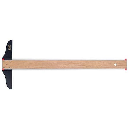Westcott T-Square, Acrylic and Wood, Wood, 24in WH-24