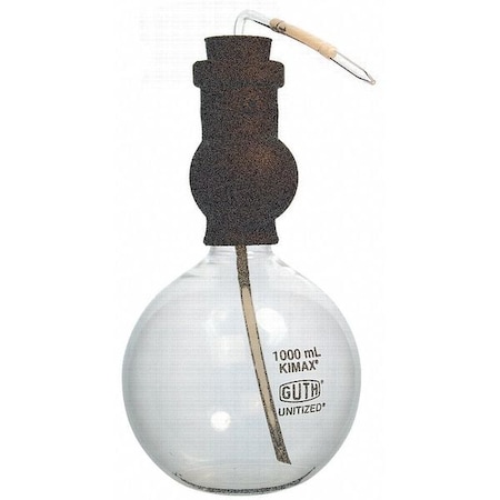 Kimble Chase Bottle, 1000ml, Glass, Clear 1011