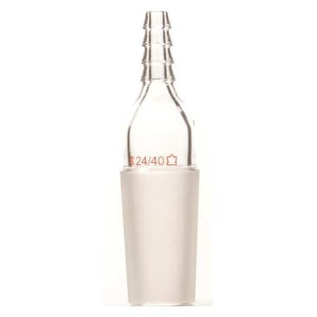 Kimble Chase Adapter, Inlet, Transparent, 24/40 182900-2440