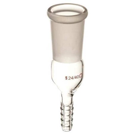 Kimble Chase Adapter, Inlet, Transparent, 24/40 182910-2440