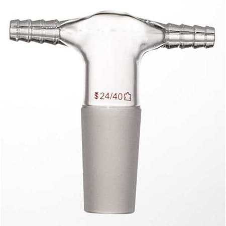 Kimble Chase Adapter, Inlet, Transparent, 24/40 183010-2440