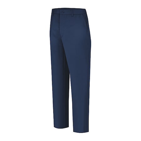 Bulwark Men's Cmftch Mens Work Pant 9 Oz, 42, Navy, 88% Cotton/12% Nylon PLW2NV 42 30