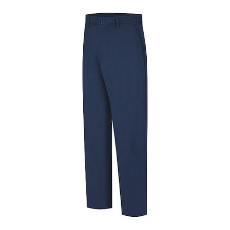 Bulwark Unisex Flame Resistant Pants, 26" 7 oz. PMW2NV 44 32