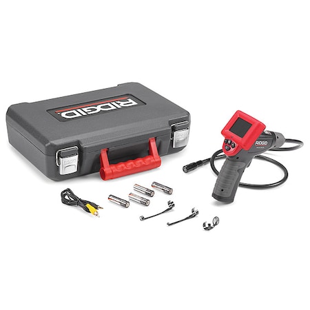 Ridgid Video Borescope, 2.4 In, 36 In Shaft 40043 | Zoro