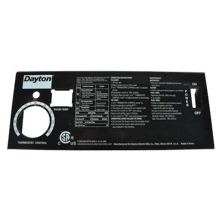 Dayton Cover Display 3121037600
