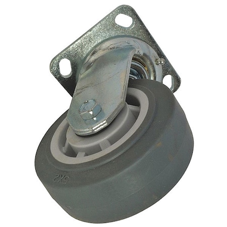 Dayton Polyolefin Caster, Swivel, 5 In MH13X47101G
