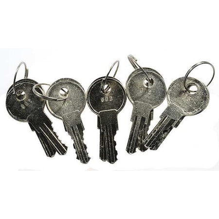 Zoro Select Cutkey, Specify Number SSYSFEC002G