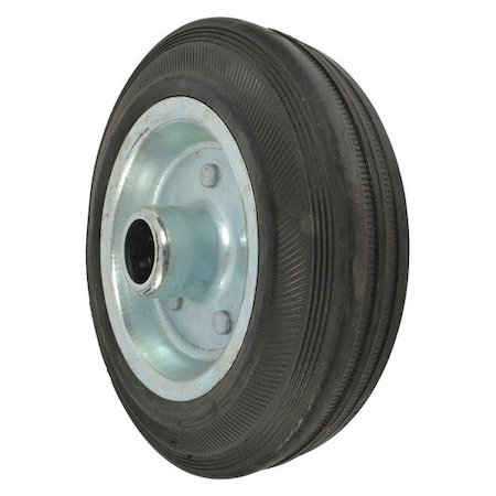 Dayton Wheel, Black, 6 in Dia, PK2 VE600WG