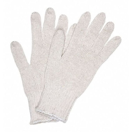 Mcr Safety Knit Gloves, M, 12 PK 9636LM