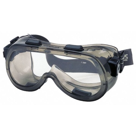 Mcr Safety Safety Goggles, Clear Lens, Uncoated, Indirect Vented, Dielectric, 24 Series 2400