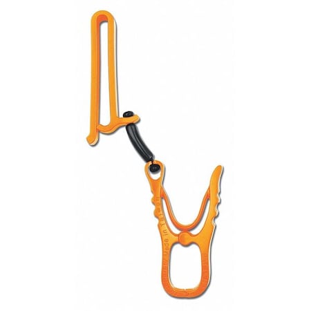 Mcr Safety GloveHolderClips, Plastic, Orange, 6-1/2inL UCDBO