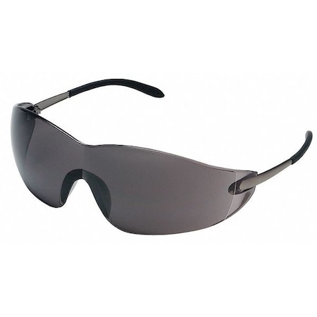 Mcr Safety S21, Safety Glasses, Duramass Hard Coat, Metal Lens, Chrome Metal Frame, Frameless S2112