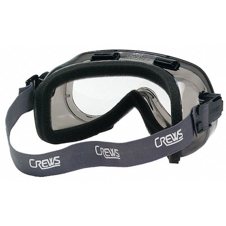 Mcr Safety Safety Goggles, Clear Lens, Uncoated, Indirect Vented, Foam Lined, Dielectric, 24 Series 2400F