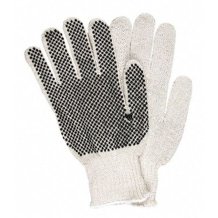 Mcr Safety Knit Gloves, L, 12 PK 9657LM