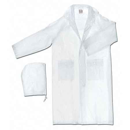 Mcr Safety Squall .20Mm Single Ply PVC 49 Coat, M O72CM