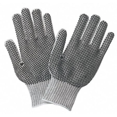 Mcr Safety Knit Gloves, L, 12 PK 9662LM