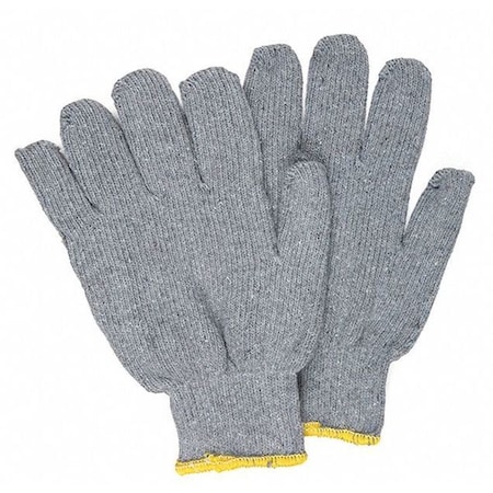 Mcr Safety 9414K Knit Gloves, 500  Degrees F Max Temp., Knit Cuff Gray, S ( 7 ), 12 PK 9414KM