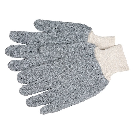 Mcr Safety Knit Gloves, Knit, Gray, 12 PK 9423KM