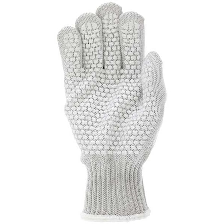 Mcr Safety Cut Resistant Coated Gloves, Cut Level A9 , Dotted , PVC , Smooth , S 9381SRH