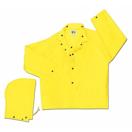 Mcr Safety Navigator .22Mm Pu Nylon Jacket, XL 550JXL