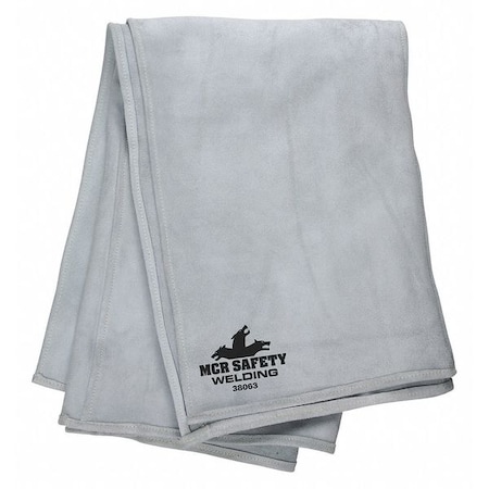 Mcr Safety Welding Blanket, Leather, 6 ft L., 3 ft W. 38063
