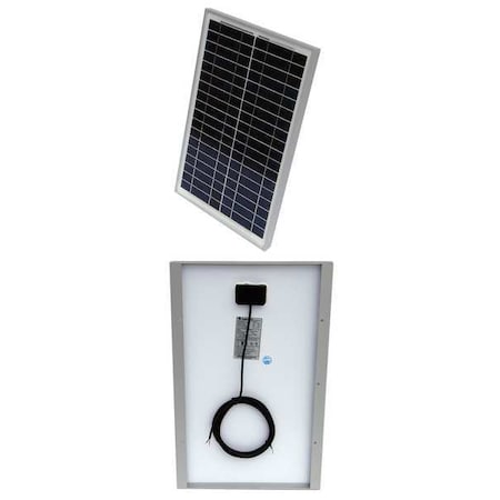 Solartech Power Polycrystalline Solar Panel, 20 W, 17.2V DC, 1.17 A, 36 Cells, Open End SPM020P-A
