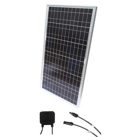 Solartech Power Polycrystalline Solar Panel, 65 W, 36V DC, 1.81 A, 72 Cells, 4mm PV SPM065P-WP-N